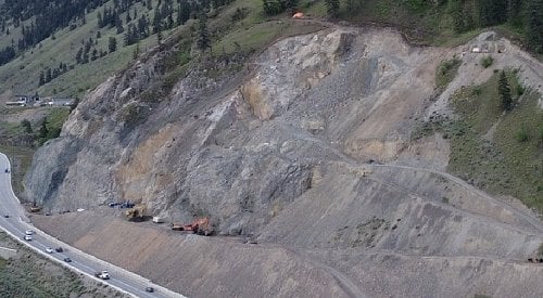 Long-term repair work at site of Hwy 97 slide near Summerland will begin in 2025